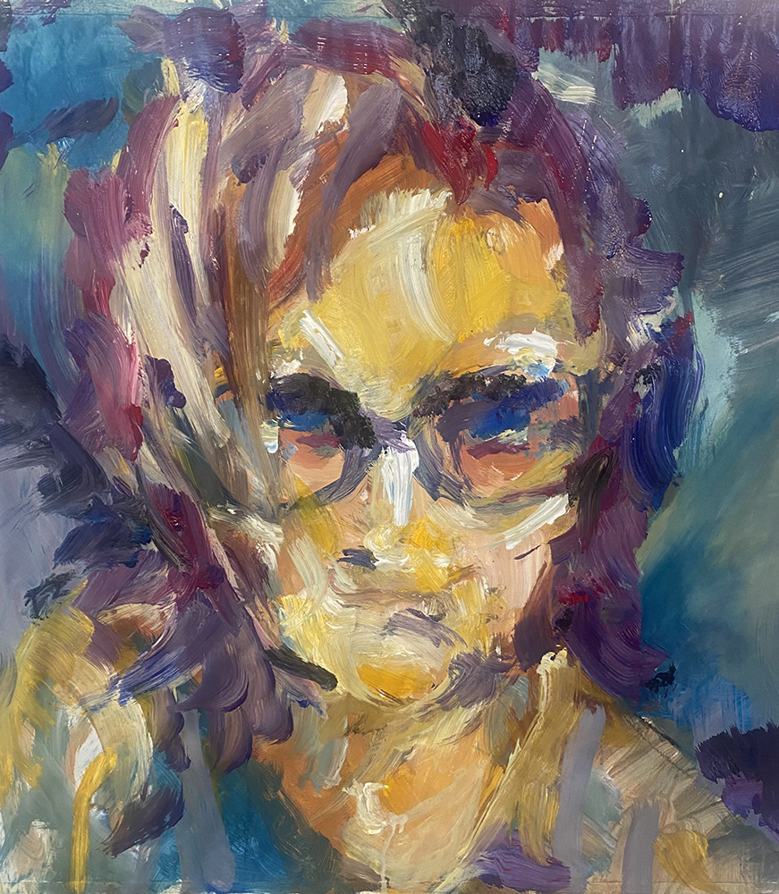 Autoportrait Annik Simonin