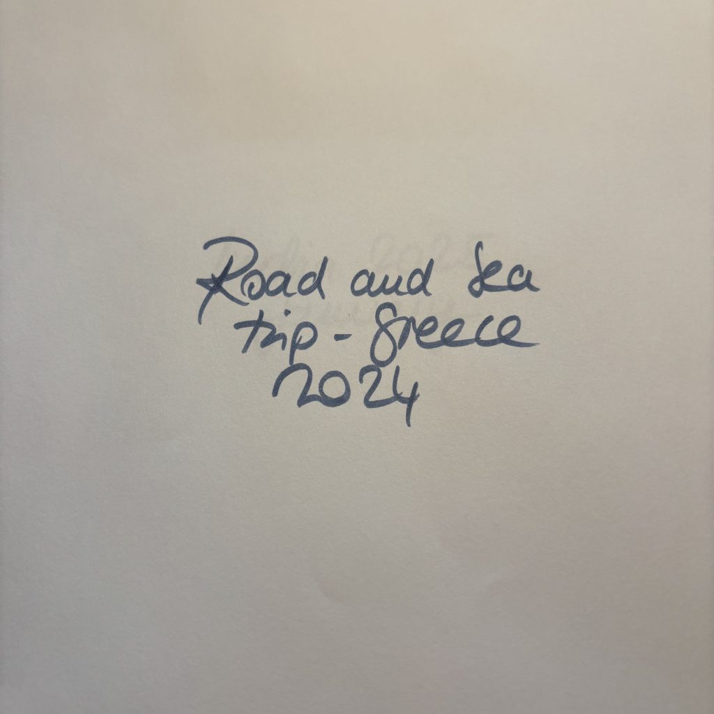 Road and sea trip - Greece 2024 Road and sea trip - Greece 2024