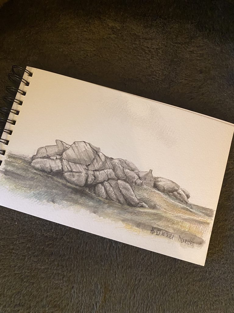 Ménaham, la maison du Douanier - The house of the customs officer of Meneham Ménaham - la maison du Douanier The house of the customs officer of Meneham